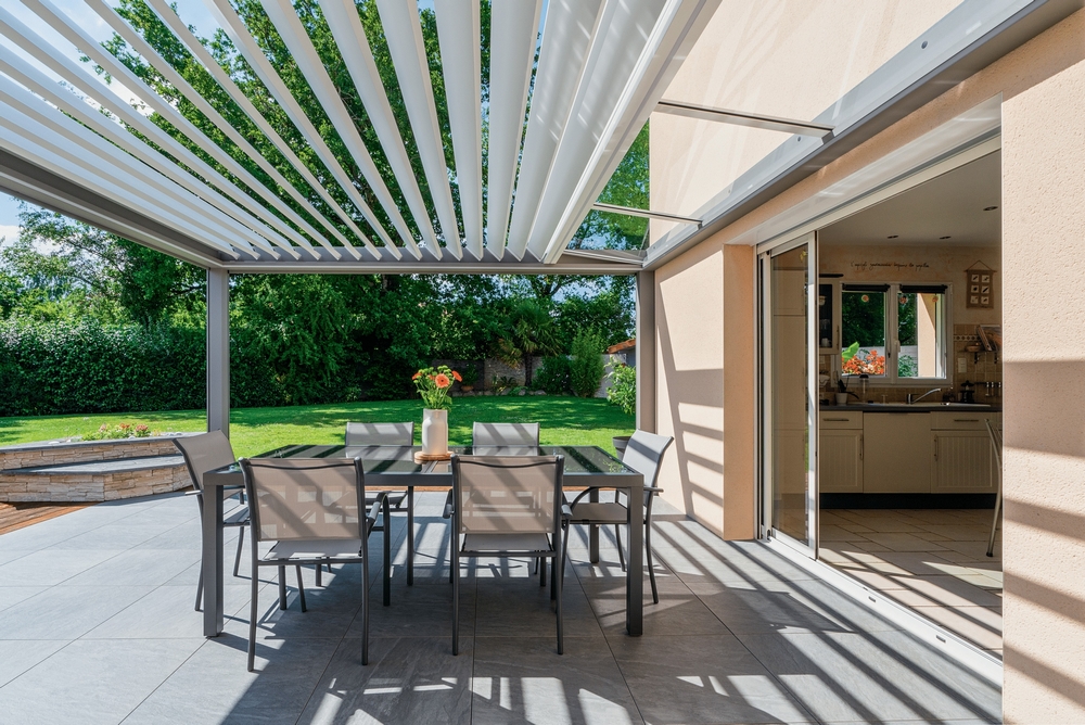 Een aluminium pergola, een outdoor trend die helemaal in is